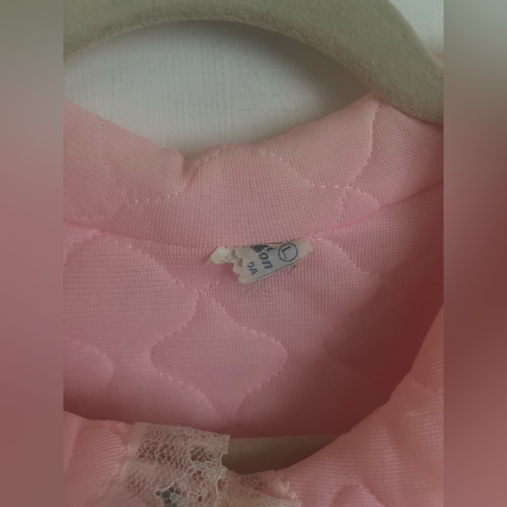 Vintage 60s quilted robe - Picture 4 of 13